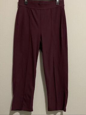 Lululemon Ribbed Pants-Size 10- Color(Burgundy)